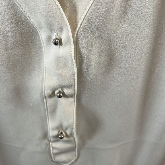 🌟 Express White Silky Tank - Size Small - Picture 3 of 5